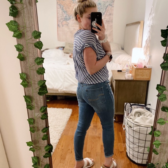 ☼ NWOT distressed skinny jeans - Picture 6 of 14